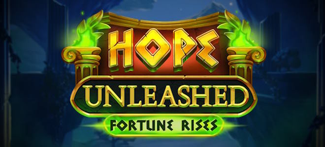 Hope Unleashed Fortune Rises — Premium social casino game featuring Pandora's Box theme with ornate symbols and mystical gameplay